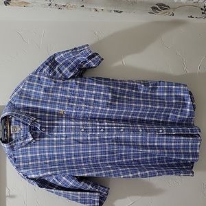 Cinch short sleeve dress shirt